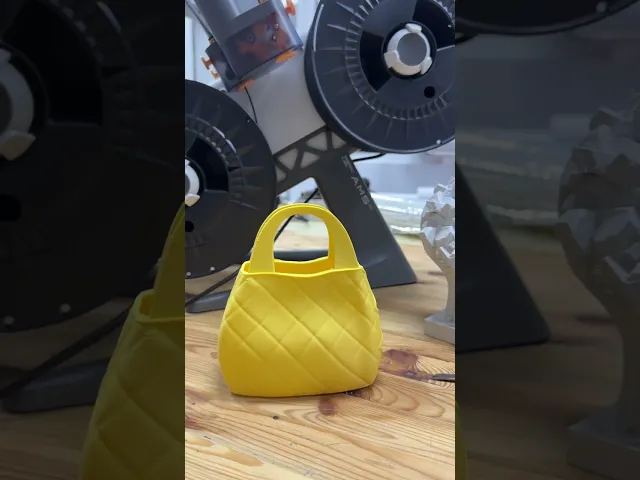 Yellow Bag Vase for Playful and Stylish Decor video thumbnail