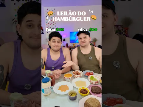 🍔LEILÃO DO HAMBÚRGUER