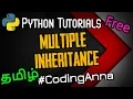 Multiple Inheritance OOPs in Python Python Tutorials in Tamil