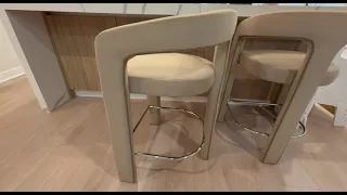 HNY Modern Counter Height Bar Stools Honest Review MUST WATCH BEFORE BUYING