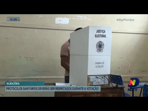Eleições 2020: Protocolos sanitários deverão ser respeitados durante a votação