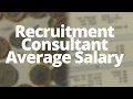 Average Recruitment Consultant Salary Commission
