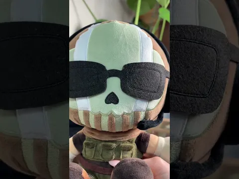 Revealing The ALL NEW Call of Duty GHOST Plush 👻