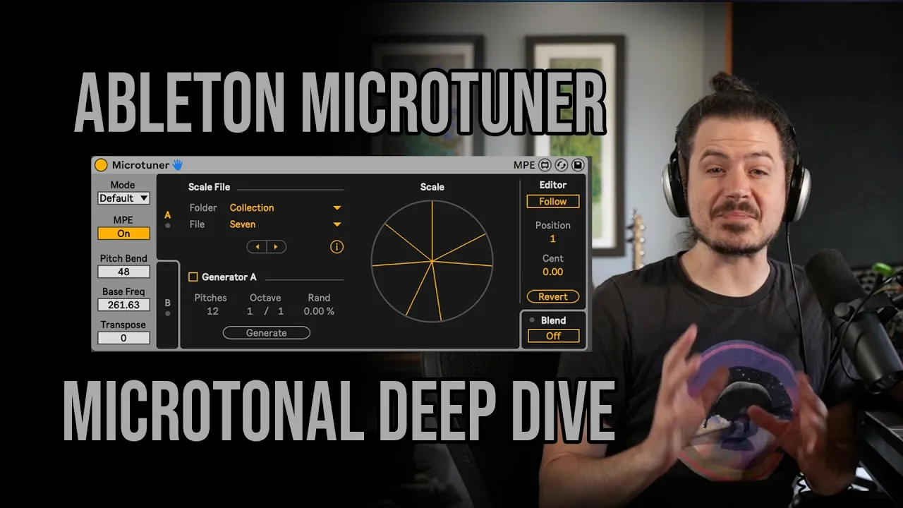 Master Microtonal Music with the M4L Microtuner | Ableton Live Guide