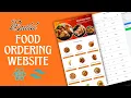 Build a Food Delivery Website With React JS TailwindCSS React Food Delivery Website