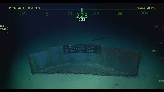 The Debris Field of USS Lexington - Broken, Yet Well-Preserved