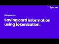 How does Sycurio s payment card tokenization feature work