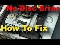 Download Lagu How to Fix CD or DVD Player No Disc Error - won't play cd