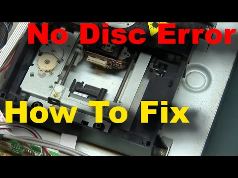 Download MP3 How to Fix CD or DVD Player No Disc Error - won't play cd