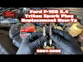 Ford F-150 5 4 Triton 2004-2008 Spark Plugs Replacement How-To