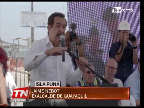 Isla Puná tiene agua dulce procesada por plante desalinizadora