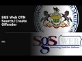 SGS Web OTN Offender