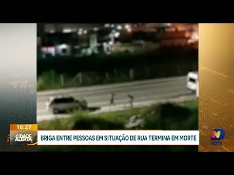 Violência nas ruas: homicídio marca confronto entre moradores de rua no Litoral Norte