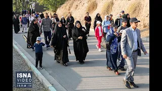 روزی شاد در همایش پیاده روی خانوادگی جهادگران جهاددانشگاهی 