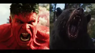 Red Hulk/American Black Bears Combinational Roar