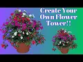 Download Lagu DIY Flower Tower Impatiens...Quick Easy Simple Steps to Creating Your Own Unique Flower Display!!!