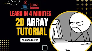 2D Array Tutorial - Learn in 4 minutes JAVA TAGALOG