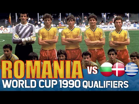 Download MP3 Romania World Cup 1990 Qualification All Matches Highlights | Road to Italy