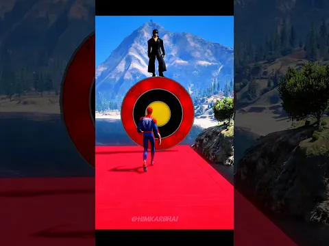 GTA 5 Red Spiderman VS Red/Green Minion! 💥Epic Ragdolls & Fails 😂 PART-19 | HIMKAR BHAI 🙂