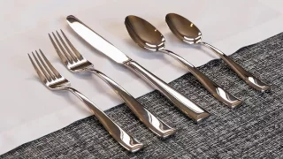 Oneida 89-piece Fine Flatware Set Service for 12 on QVC