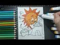 Summer Coloring Pages Tutorial Coloring Summer