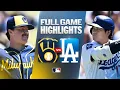 BREWERS vs DODGERS Full Game Highlights August 16 2026 MLB Season