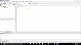 Welcome to java program in java using JCreator by Learning Leaguer