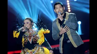 Download Melly Goeslaw feat. Evan Sanders- Tentang Dia | Karaoke Version MP3