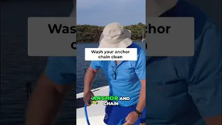 Boat Anchor Mud Problem Solved  Saltwater Washdown Hack!