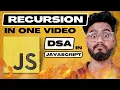 Data Structures in Javascript Recursion DSA Interview Questions Backtracking Algorithms
