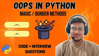 Python OOP Magic Methods Explained Dunder Methods in Action
