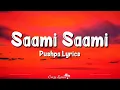 Saami Saami (lyrics) "HINDI VERSION" - PUPSHA , Allu Arjun , Sundihi Chauhan//#subscribetomychannel