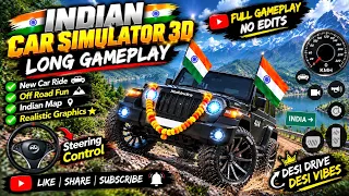 Modified Mahindra Thar😈Games:Indian Red Thar (Gadi Wala Games) Car Game Android Game - #2025#india