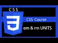 CSS em vs rem Explained The Easiest Guide to Responsive Font Sizes