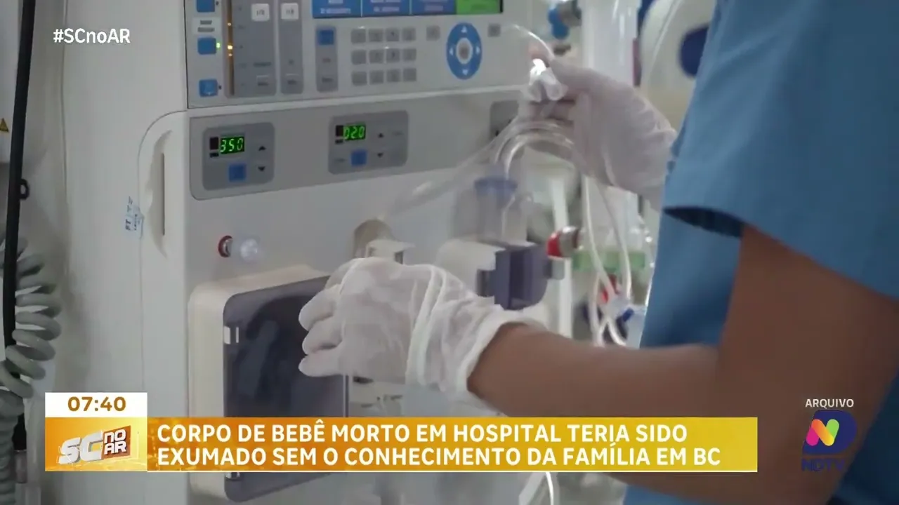 Corpo de bebê morto em hospital teria sido exumado sem o conhecimento da família