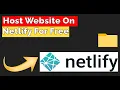 Host Your Website on Netlify for Free