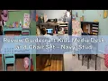Review Guidecraft Kids Media Desk and Chair Set - Navy Student s Workstation with Storage Wooden W
