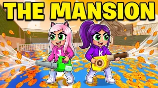 Clean All the Leaves (Part 2, the Mansion) | Roblox
