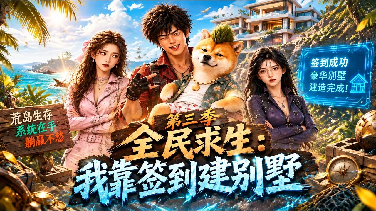 全民求生:我靠签到建别墅
