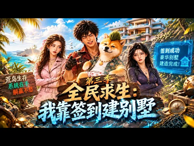 全民求生:我靠签到建别墅