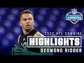 Desmond Ridder s FULL 2022 NFL Scouting Combine Workout
