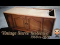 Vintage 1968 Maxgnavox Console Stereo Restomod