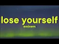 Download Lagu Eminem - Lose Yourself [Lyrics]