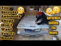 How To Do Bodywork Prime A Car For Paint - Rust Repair Welding Blocking Priming Monte Carlo CL