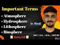Atmosphere Hydrosphere Lithosphere Biosphere Earth Geography By Dadhich Sir