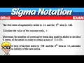 Exam Question Series Sequences