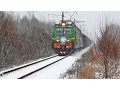 Download Lagu [RZD] 2ES4K-048 with a freight train. Spasskaya Polist - Podberezye stretch