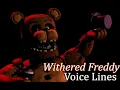 Withered Freddy Voice Lines Animated
