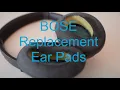 replacement ear pads for Bose QuietComfort QC2 QC15 QC25 QC35 by Aurivor