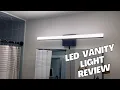 Upgrade Your Bathroom with Adjustable Modern Black LED Vanity Light Fixtures Review